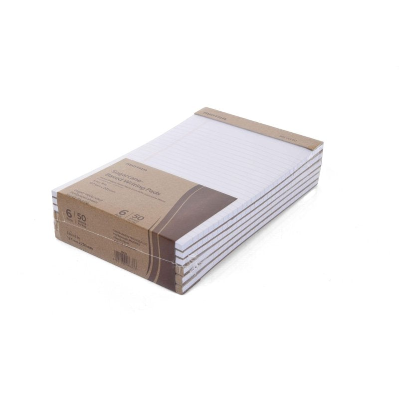 Recycled Writing Pads - Eco-Friendly 6 Pack for Note-Taking & Office Use