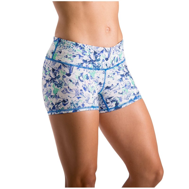 Tough Mode Women's 3" Athletic Running Workout Volleyball Spandex Gym