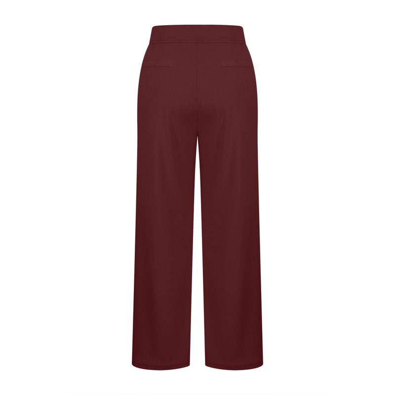 High Waist Flare Yoga Leggings with Pockets - Plus Size Workout Pants