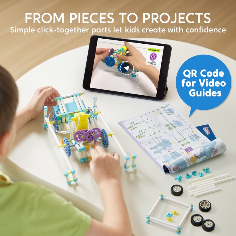 36-in-1 STEM Robot Building Kit for Kids Ages 8-12 - Educational Science Toy