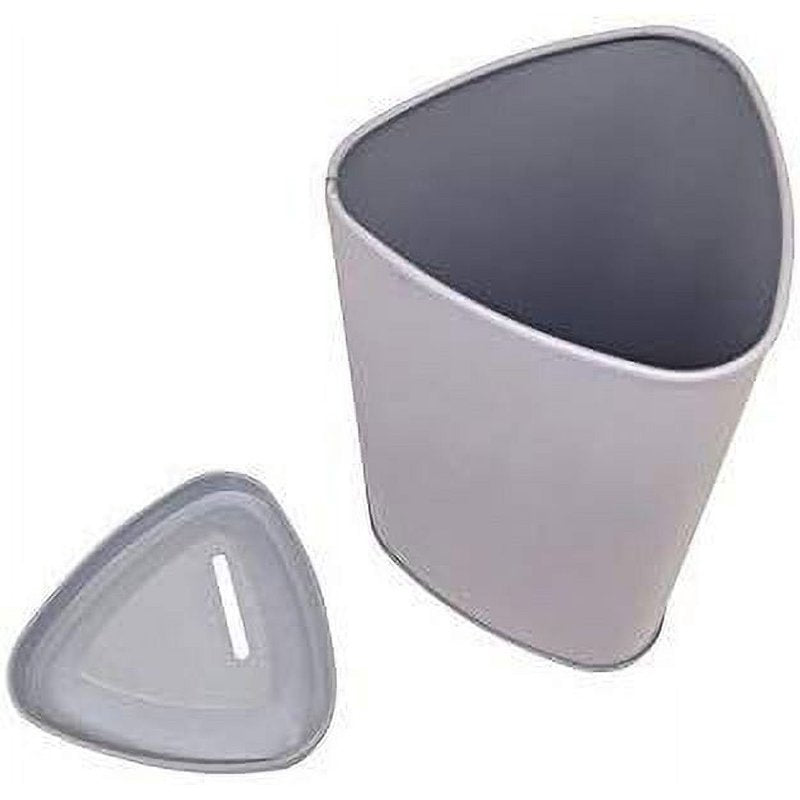 Triangle Tin Donation Box - Coin & Tip Collection Container - Pack of 10