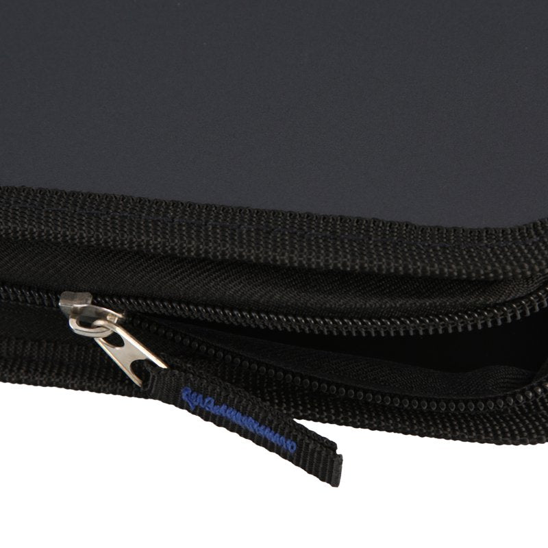 Zipper Binder with 1.5-Inch Rings - Flexible Poly Cover, Double Pockets