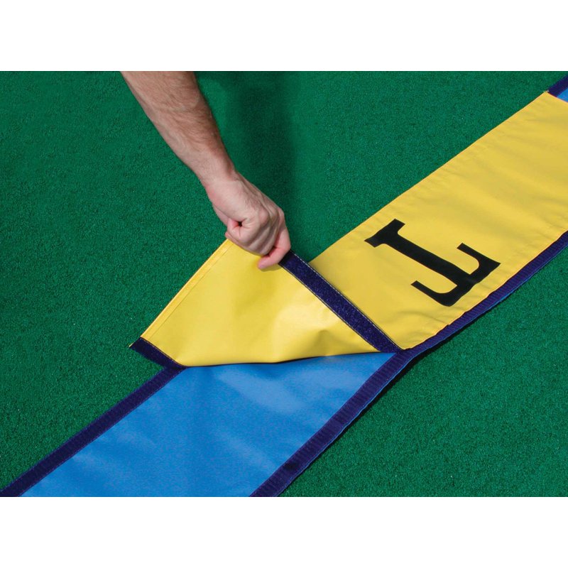 Adjustable Football Field Marker for Practice & Training - Heavy Duty Vinyl