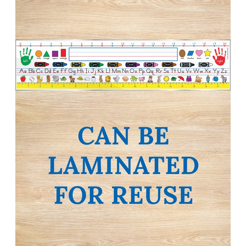 Classroom Name Plates for Desks - 36 Pack Student Organization & Learning Tools