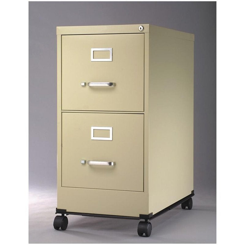 Adjustable File Caddy for Vertical Metal File Cabinets - Black Steel