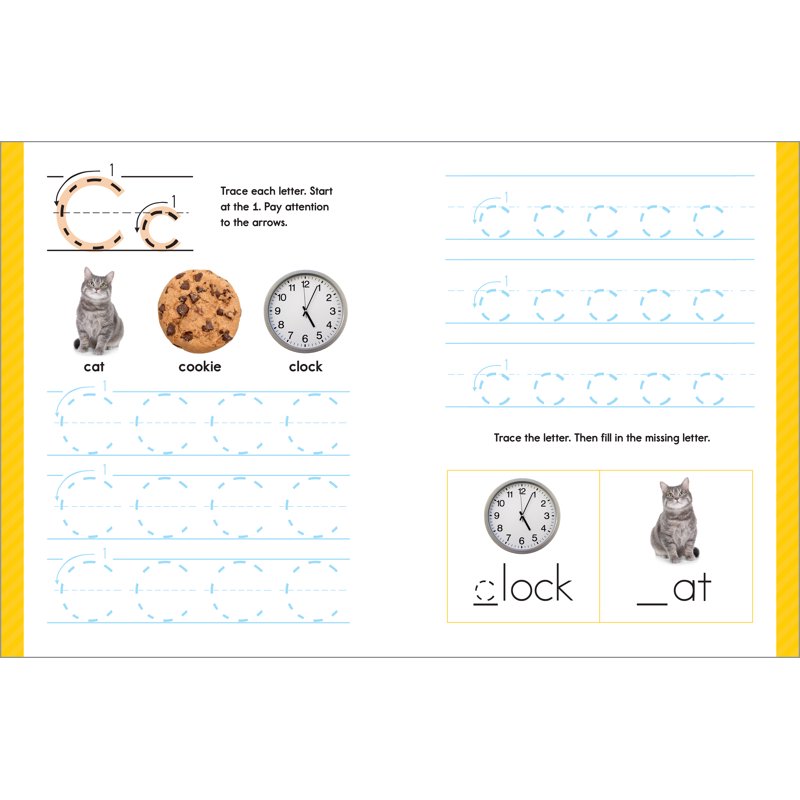 Kids Learn to Write Workbook for Pen Control and Letter Practice - Paperback