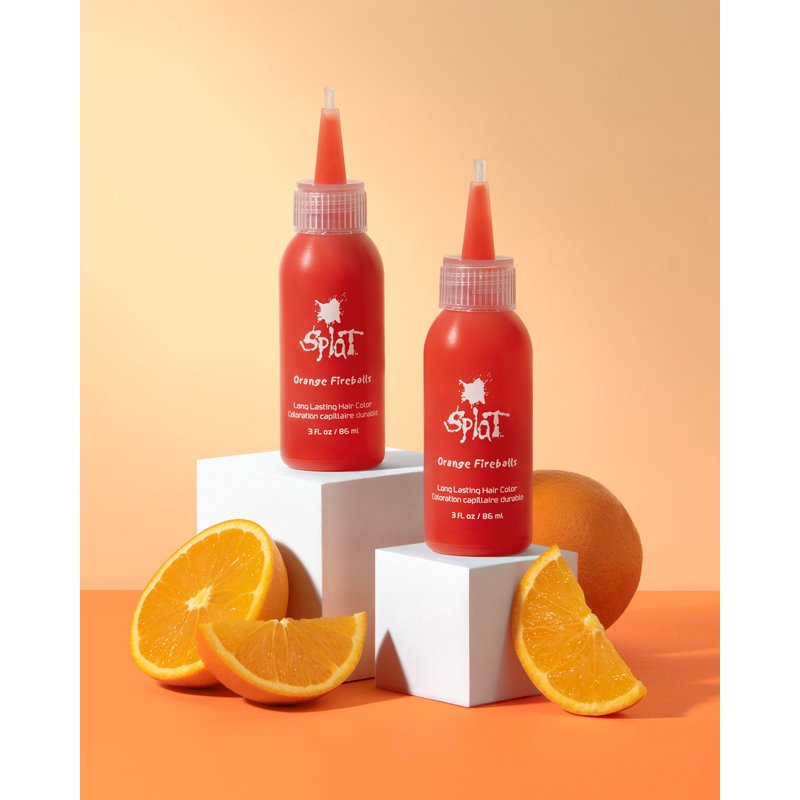 Semi-Permanent Hair Dye Kit with Bleach - Vibrant Color Options