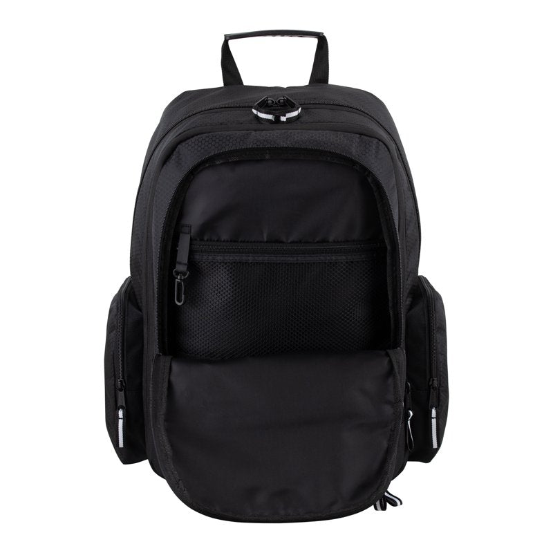 Expandable School & Laptop Backpack with Multiple Pockets and Bungee Cord