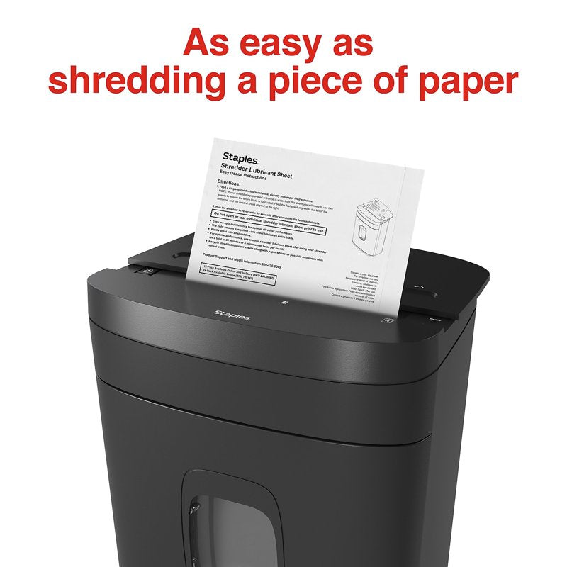 Shredder Lubricating Sheets Pack of 24 - Reduce Blade Friction & Extend Shredder Life