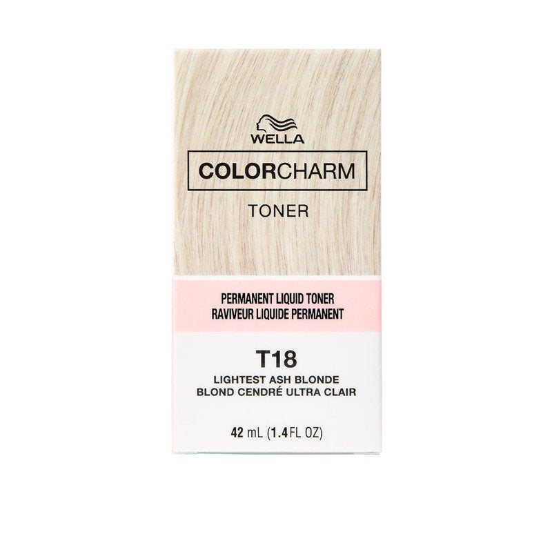 Permanent Hair Toner for Blonde Hair - Neutralizes Brass & Achieves Ash Blonde Shades