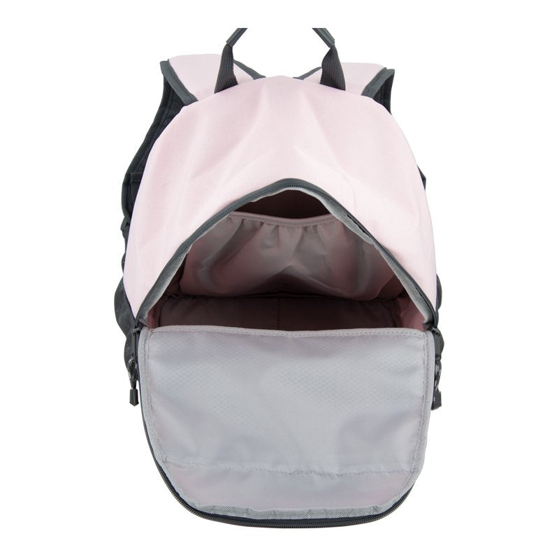Unisex Commuter Tech Backpack with Laptop Sleeve and Multiple Pockets