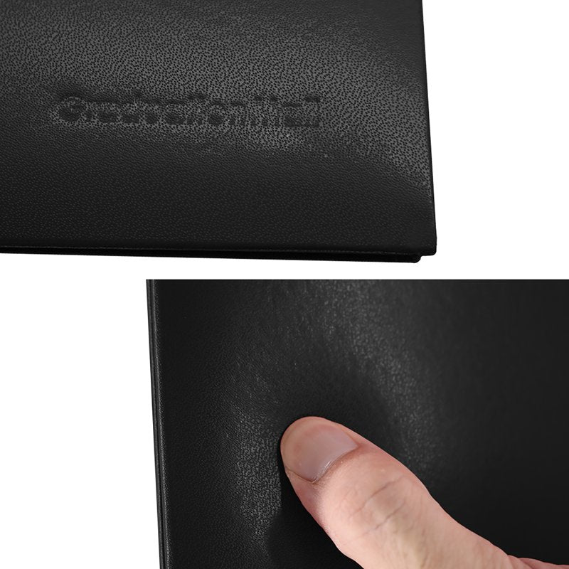 Graduation Diploma Cover 8.5x11 Inch Certificate Holder Black Leatherette