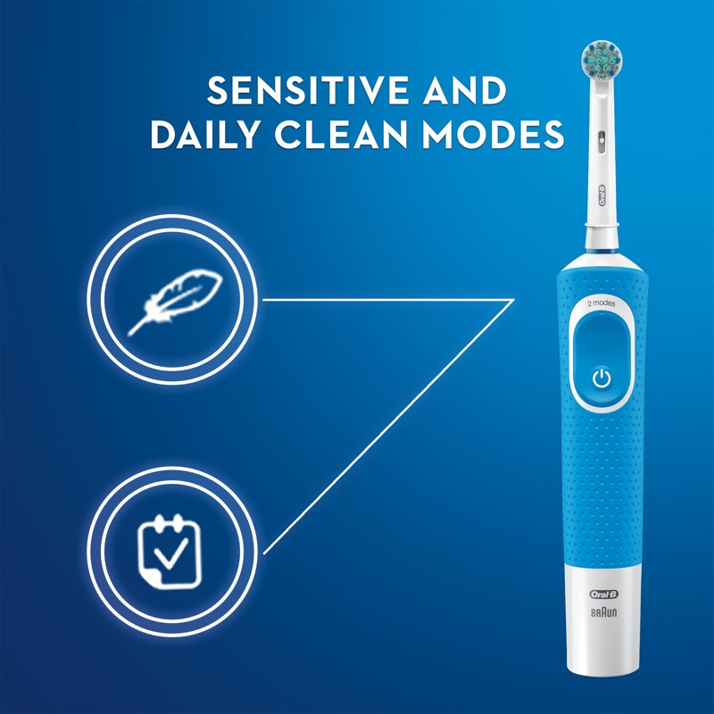 Kids Electric Toothbrush for Ages 3+ with Timer & Sensitive Brush Head