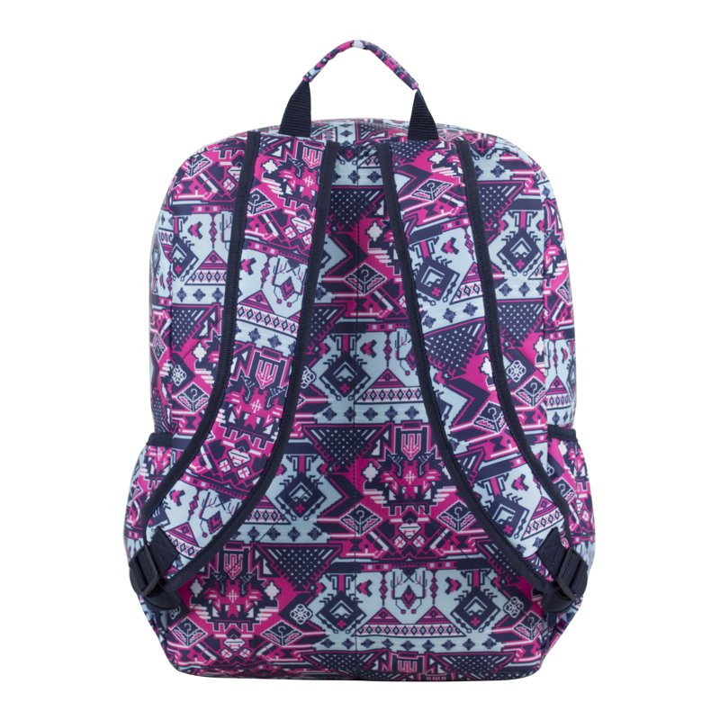 Unisex Fashion Backpack with Oversized Main Compartment and Hydration Pockets