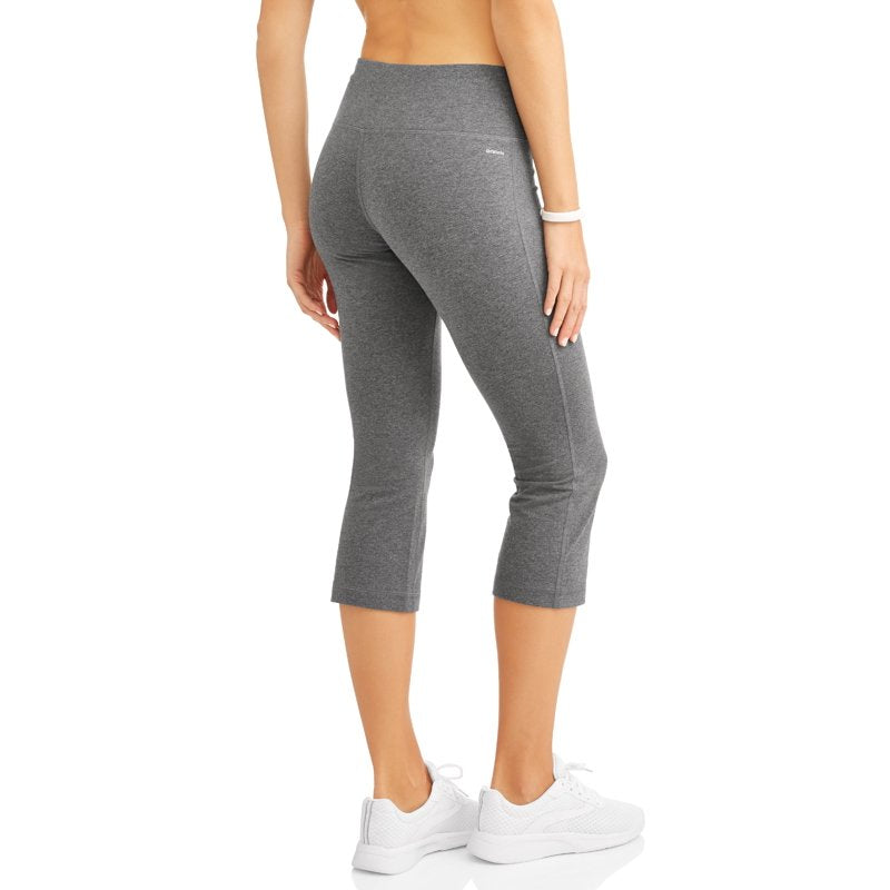 Women's Active Fit and Flare 22-Inch Capri Pants for Yoga & Workout