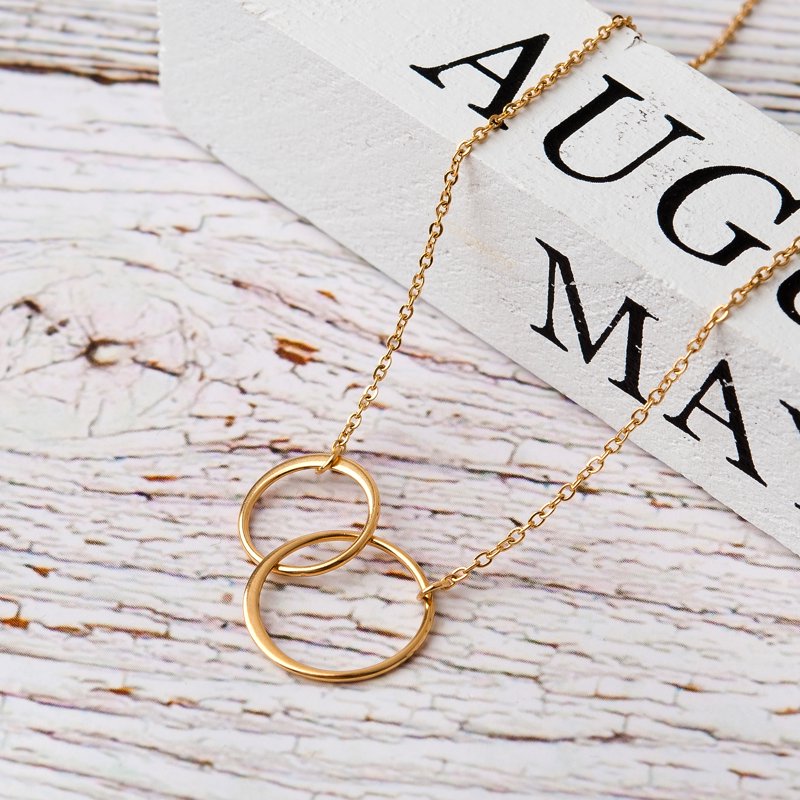 Infinity Ring Jewelry Set for Mom - Mother's Day Gift with Card - Multiple Colors & Styles