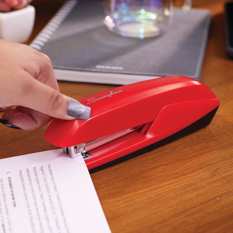 Swingline Full Size Stapler 20 Sheets Rio Red Office Supplies