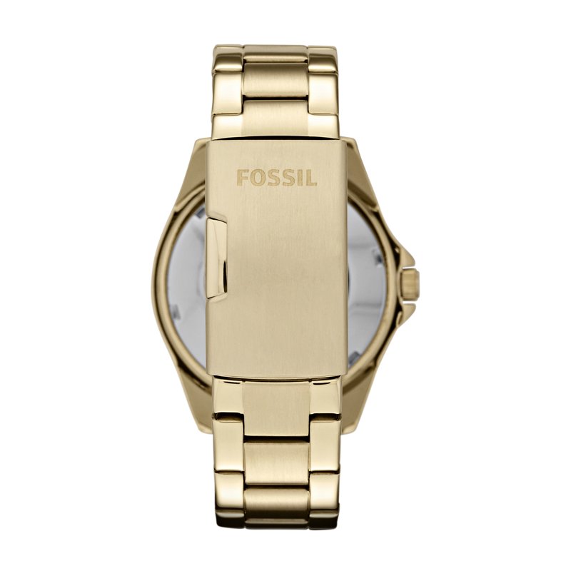Multifunction Women's Watch 38mm Gold-Tone Stainless Steel with Crystal Dial