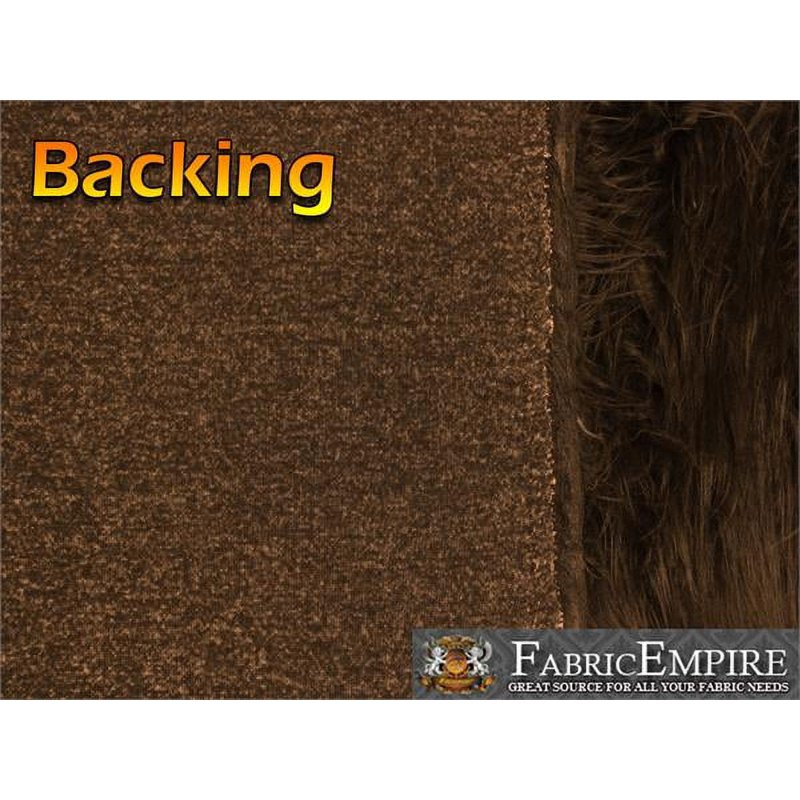 Faux Fur Fabric Long Pile Gorilla Fur - Brown, Grey, Lime & More, 60" Wide - Sold by the Yard