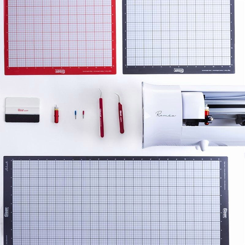 Precision Cutting Blade Set for Vinyl and Thick Materials - 45 & 60 Degree Angles
