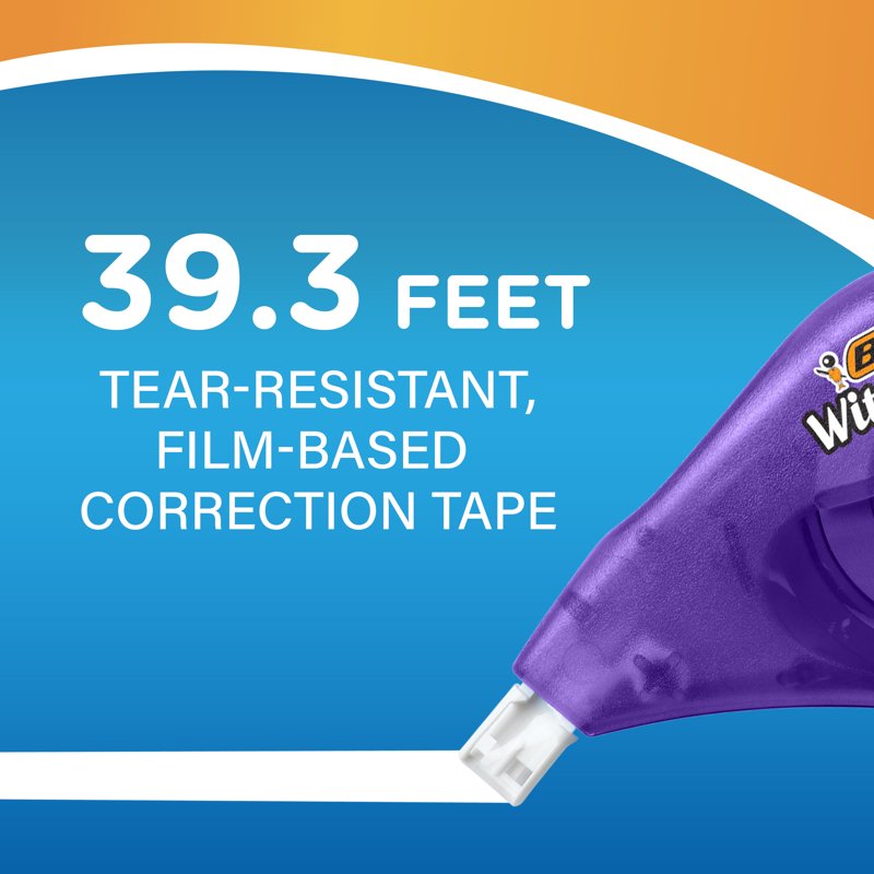 Correction Tape Dispenser 10-Pack - Precise White Office Supplies