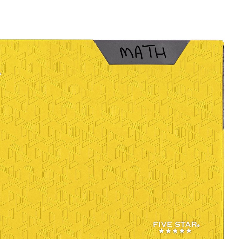 Stay-Put Plastic and Prong Folder for School, Water-Resistant Organizer