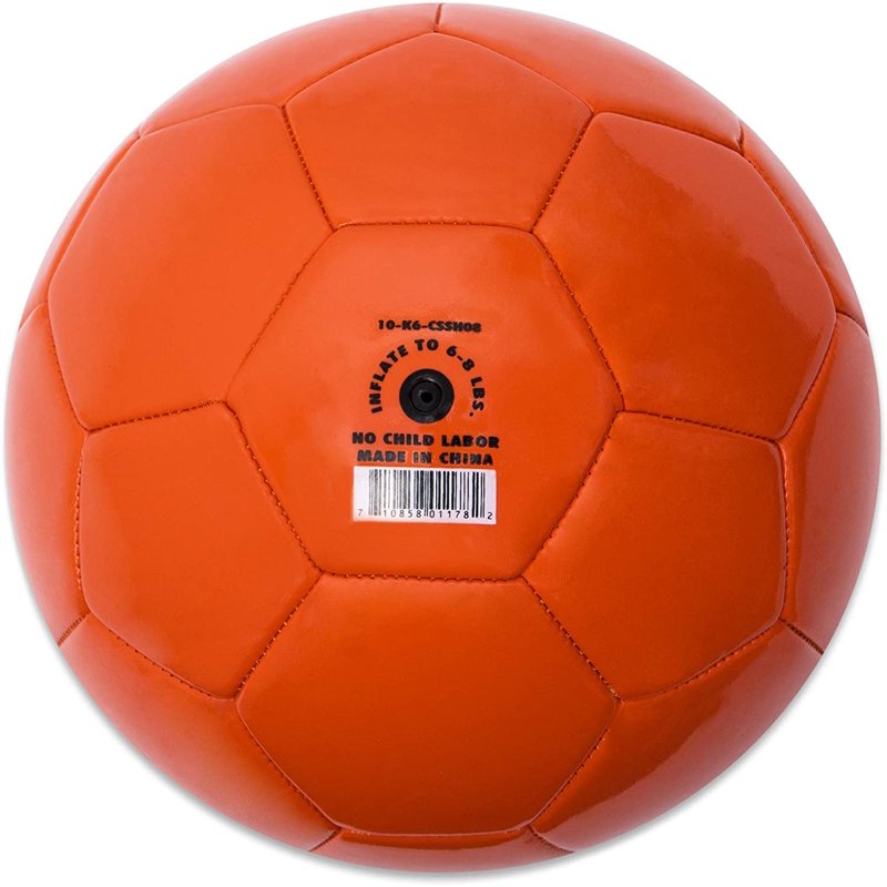 Champion Sports Extreme Series Soccer Ball Size 5 – Orange, Official Match Ball
