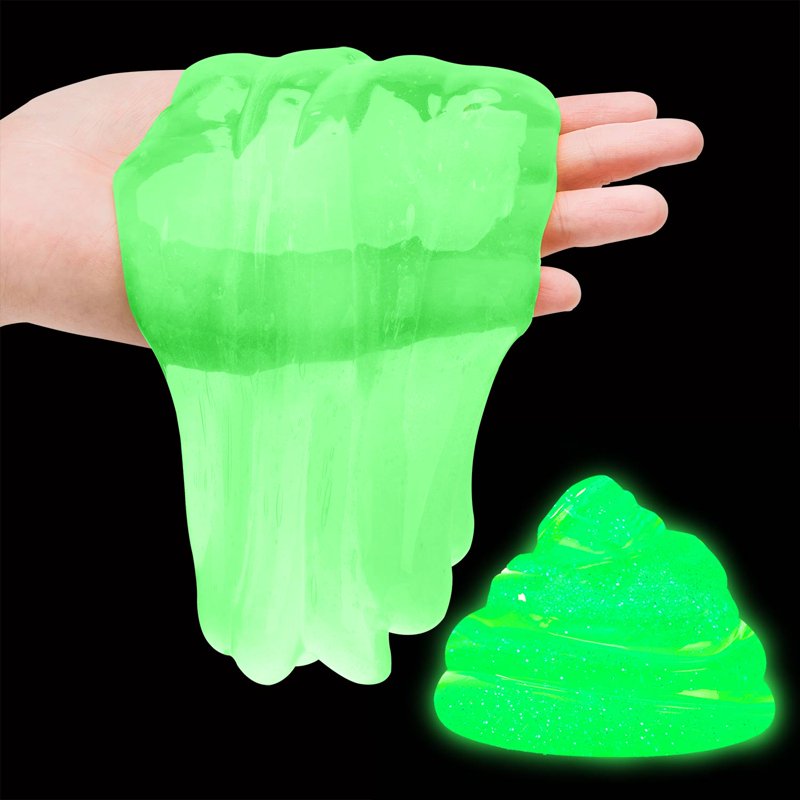 Glow in The Dark Slime 25 Pack - Neon Colors Stress Relief Toy for Kids