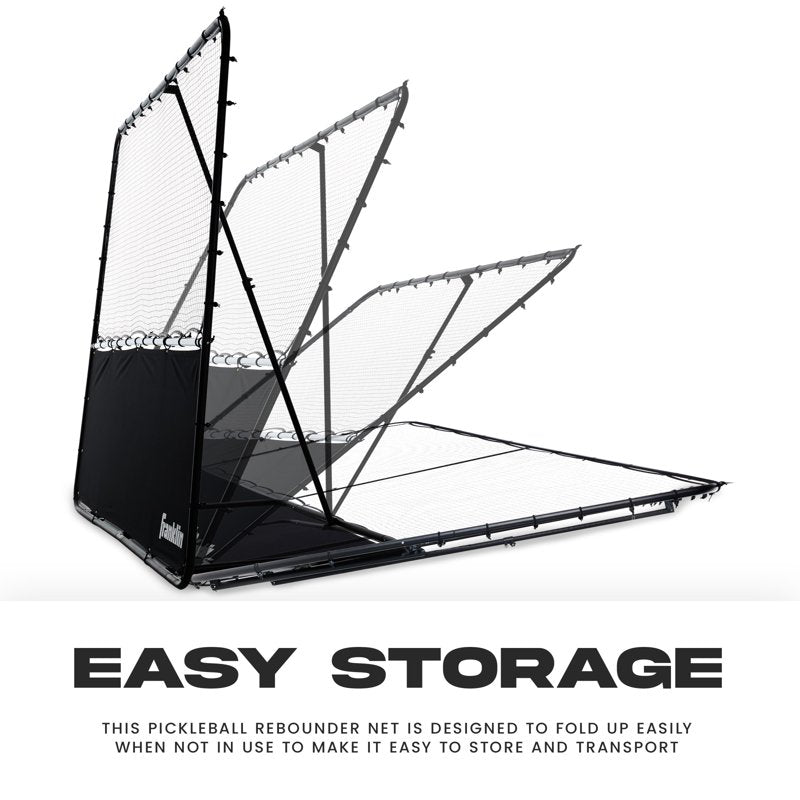 Portable Pickleball Rebounder Net - 83 Inch Practice & Training Equipment