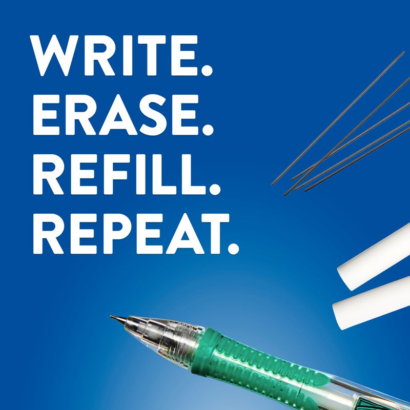 Paper Mate Clear Point 0.7mm HB Mechanical Pencils – 4 Count (Variation: 4)