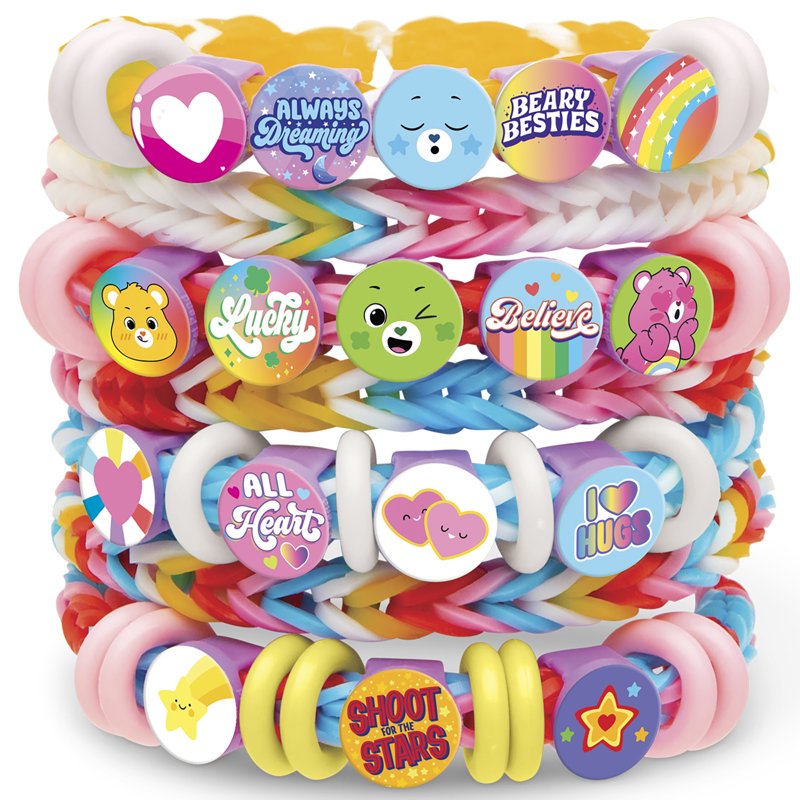 Rainbow Loom Beadmoji Care Bears Celebration Bracelet Kit - 949 Pieces