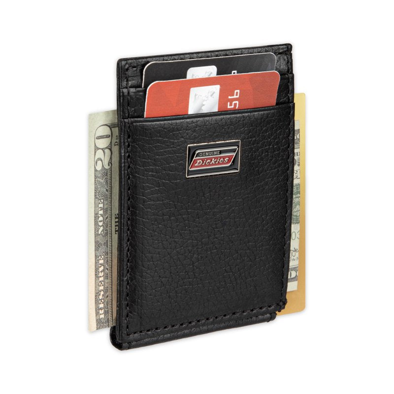 Men's Slim Magnetic Front Pocket Wallet - Black, RFID-Blocking