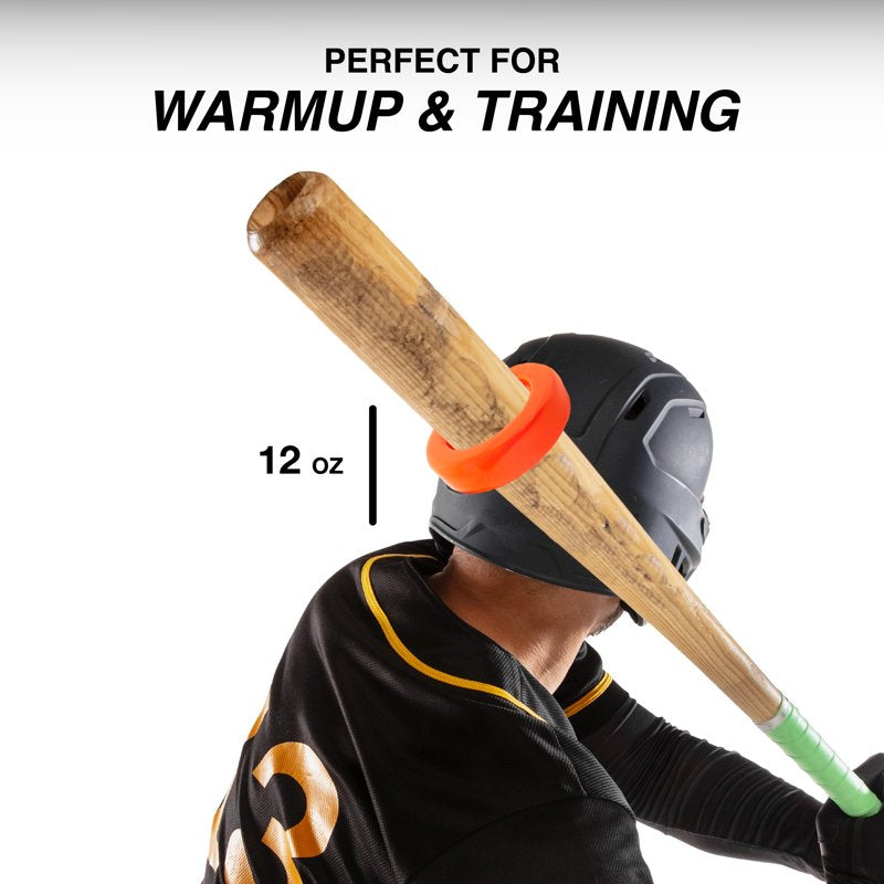 Baseball & Softball Bat Weights Set - 12 Oz & 16 Oz Swing Training Equipment