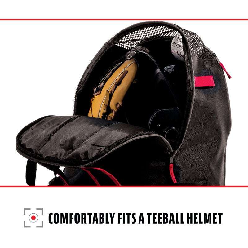 Youth Baseball Bat Pack Bag Holds 2 Bats Waterproof Sport Equipment Carrier