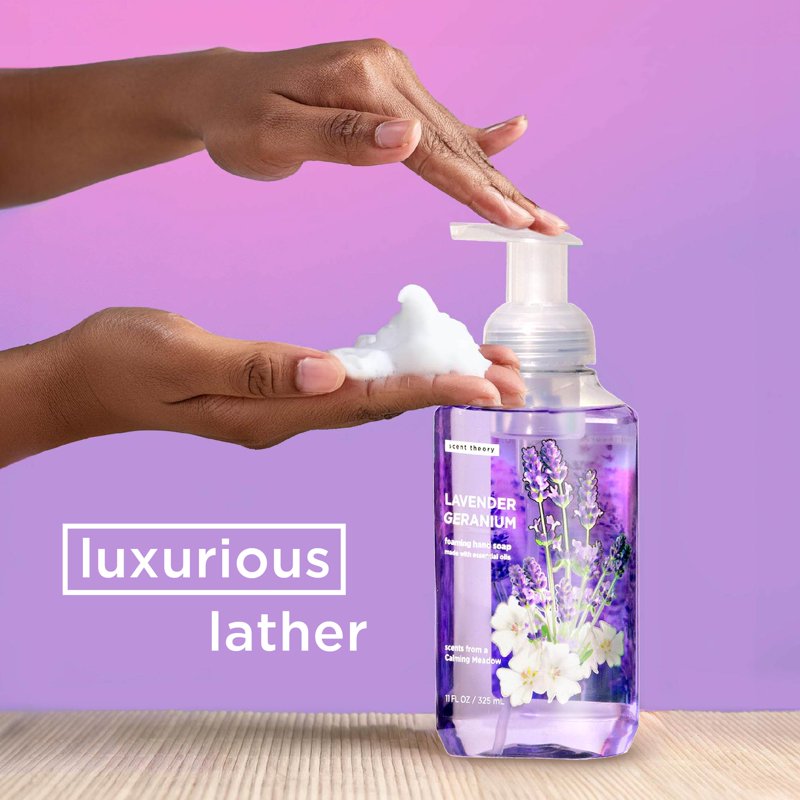 Lavender Blooms Foaming Hand Soap - 11 Fl Oz Natural Fragrance