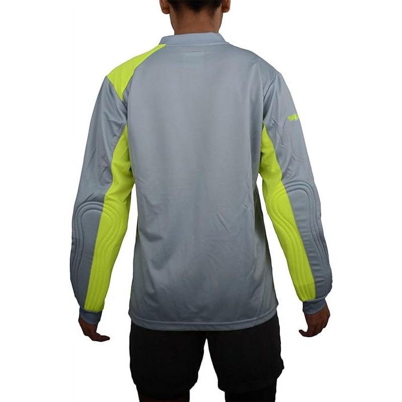 Vizari Elbow Padded Arroyo Soccer Goalkeeper Jersey - Youth XL YL Green/Yellow