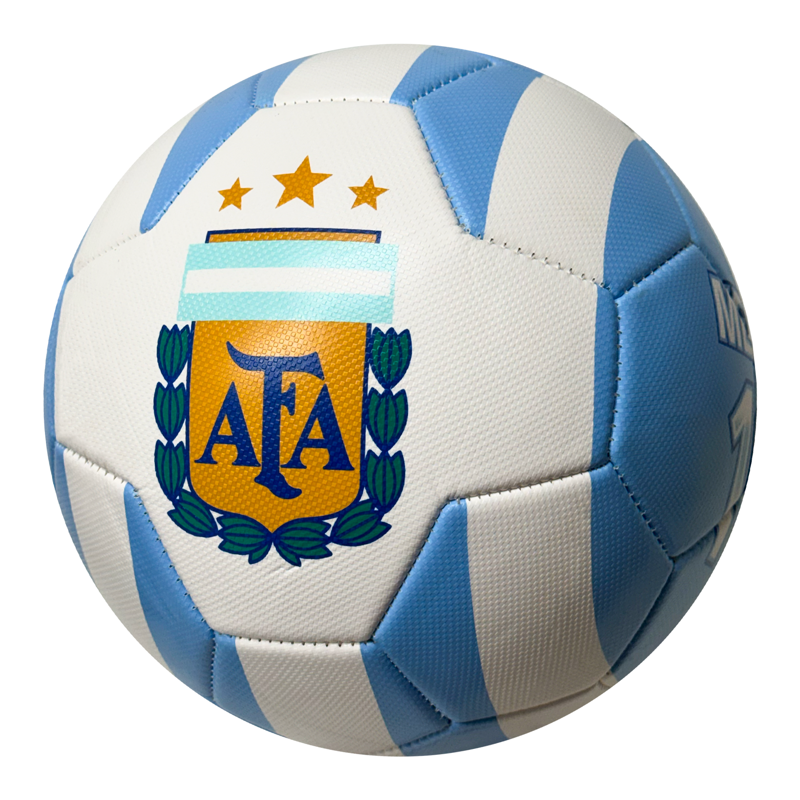 Icon Sports Messi #10 Soccer Ball Sky Blue/White – Sizes 2, 4, 5 – Variation 5