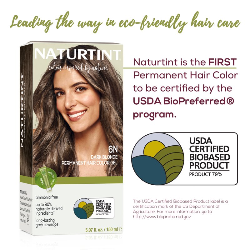 Naturtint Permanent Hair Color - 6N Dark Blonde, Natural & Long Lasting