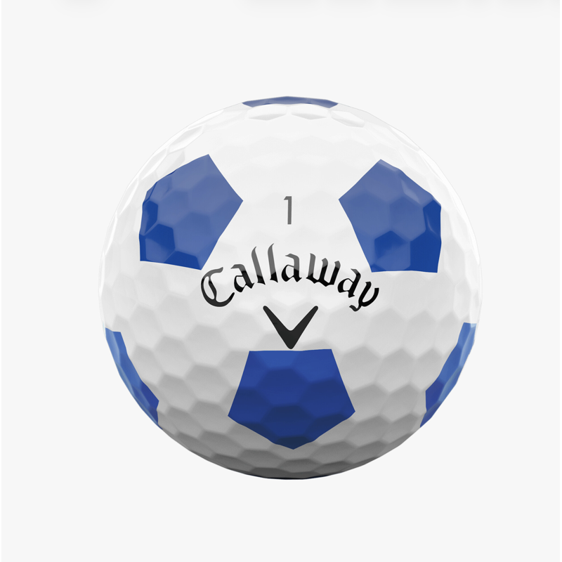 (4 Pack) Callaway ERC Soft Truvis Golf Balls 2025 Blue/White - 12 Pack Equivalent