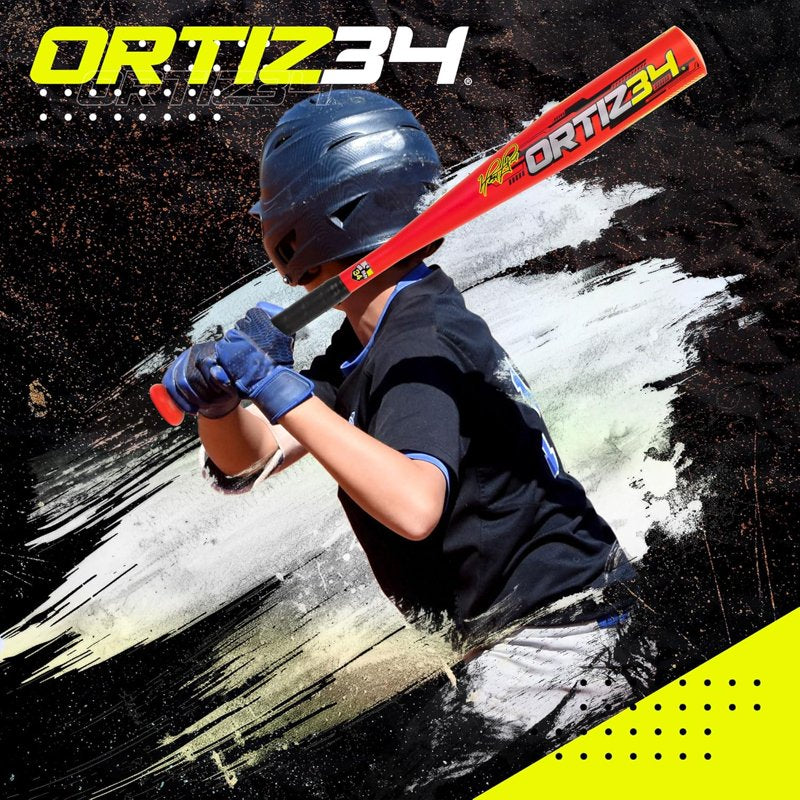 Youth T-Ball Set with Aluminum Bat, Foam Core Ball & Lightweight Glove