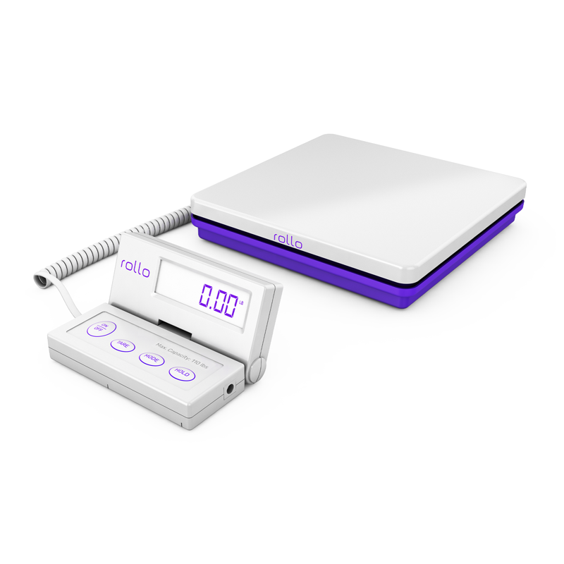 Digital Shipping Scale 110Lb Capacity for Packages Postal & Ecommerce Use