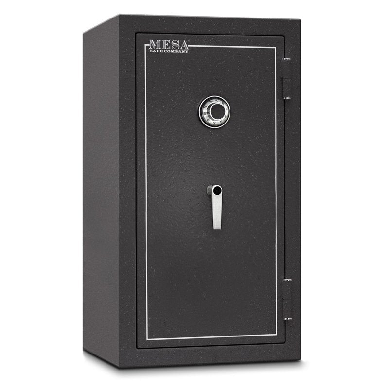 Fire & Burglary Safe with Lock and USB Power Strip - All Steel Security Safe