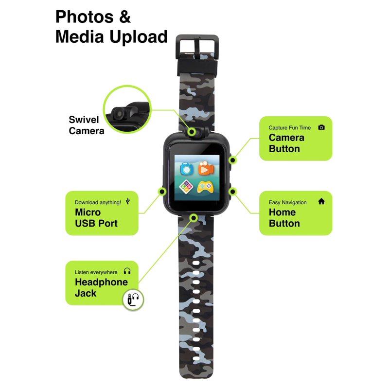 Kids Smartwatch & Earbuds Set - Educational & Fun Child's Tech Gift