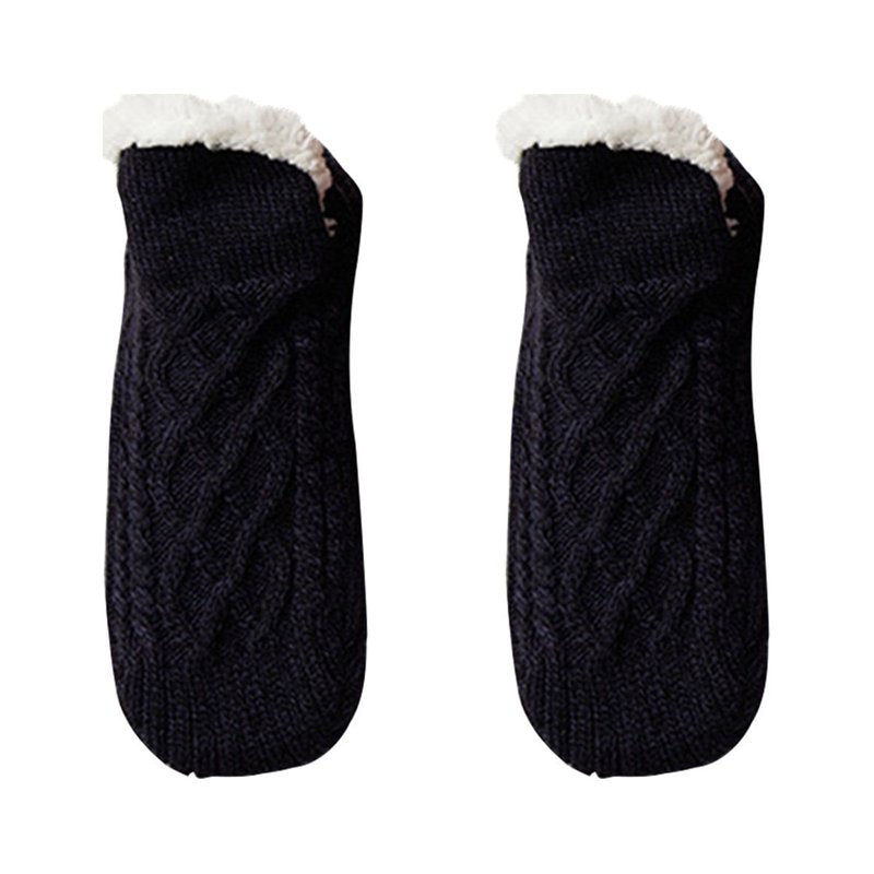 Thermal Non-Slip Indoor Socks for Women - Thickened Cozy Home Slippers