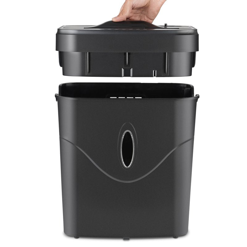 Crosscut Paper and Credit Card Shredder with 4.4-Gallon Wastebasket - 10 Sheets