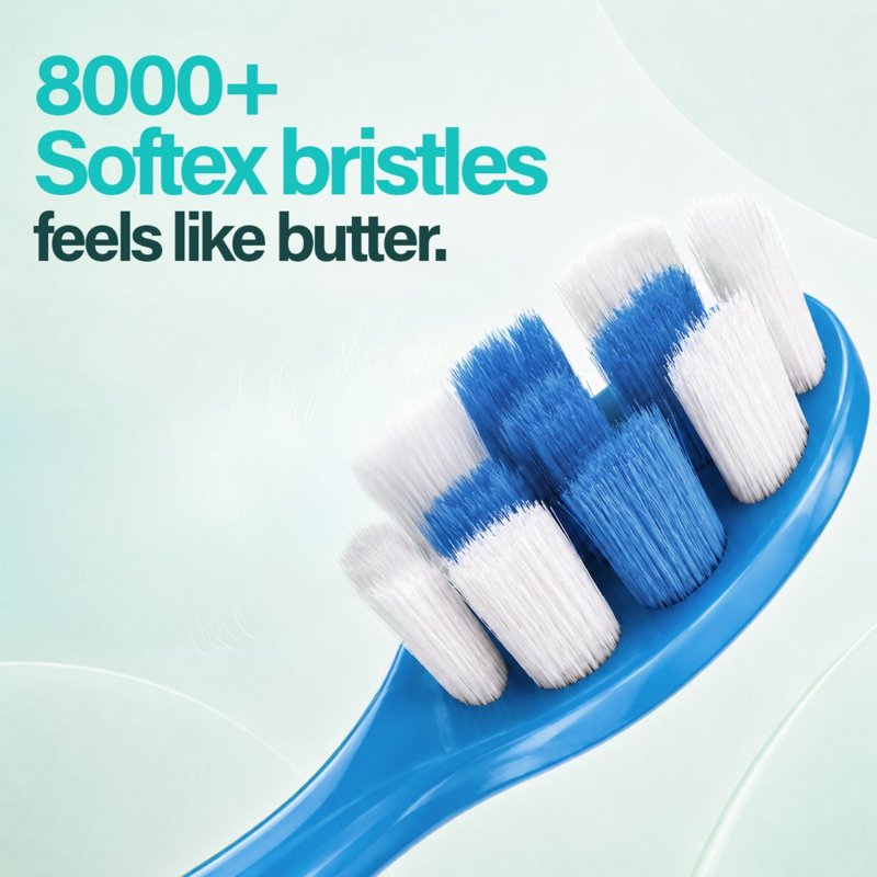 Soft Bristle Toothbrush for Sensitive Gums - Pack of 2 or More - ADA Accepted