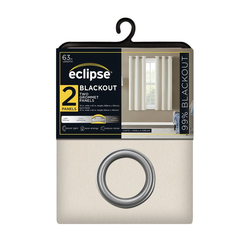 Blackout Curtains Set of 2 - Room Darkening Window Drapes for Bedroom & Living Room