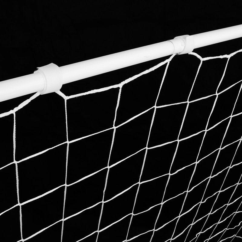 6' x 4' Portable Backyard Soccer Goal with Steel Post - Quick Setup