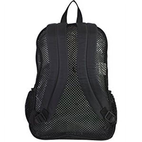 Lightweight Mesh Backpack with Adjustable Padded Shoulder Straps for School & Outdoor Use