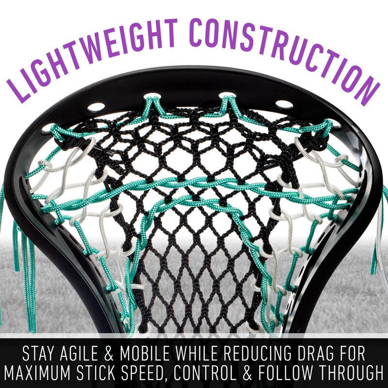 Women’s Lacrosse Stick 30-Inch Aluminum Shaft Complete Set for Girls & Women